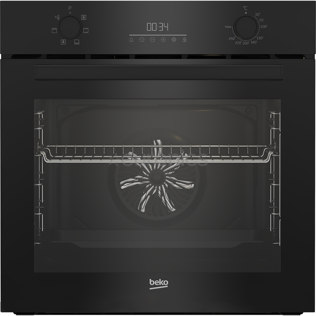 Beko, Beyond, 6 functions, 72 L, black - Built-in Oven