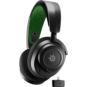 Steelseries Arctis Nova 7X, melna - Bezvadu austiņas ar mikrofonu 61565