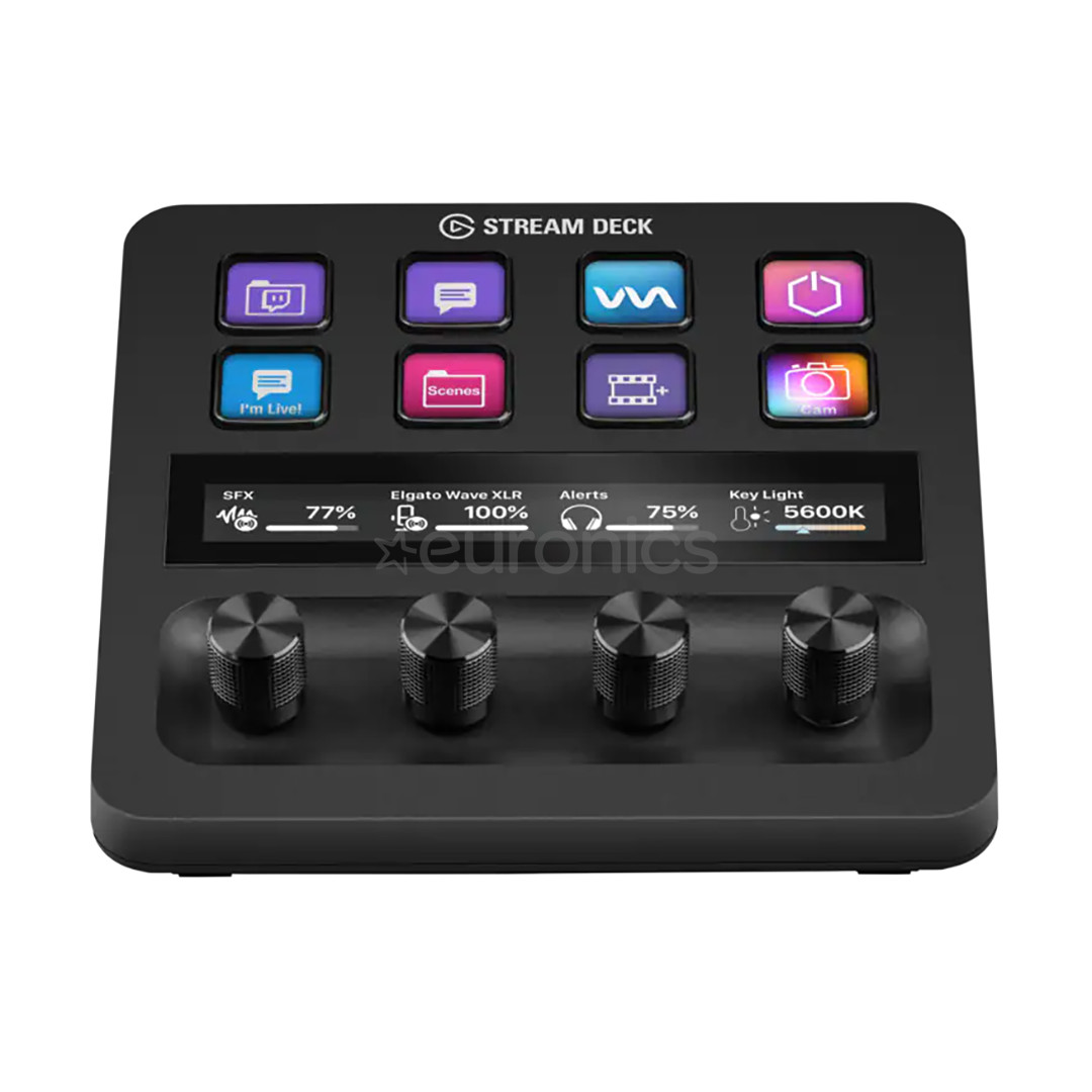 Elgato Stream Deck +, черный - Контроллер для стриминга