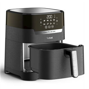 Tefal Easy Fry & Grill, 1400 W, melna - Karstā gaisa friteris