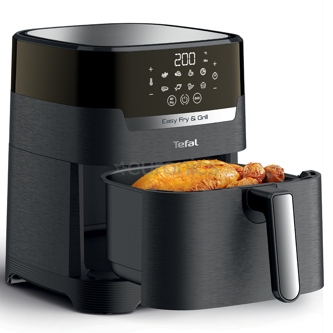 Tefal Easy Fry & Grill, 1400 W, melna - Karstā gaisa friteris