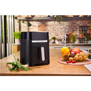 Tefal Easy Fry & Grill, 1400 W, melna - Karstā gaisa friteris