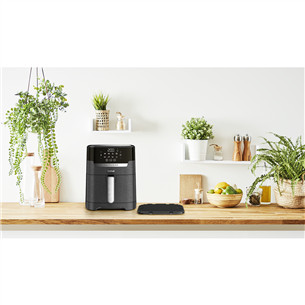 Tefal Easy Fry & Grill, 1400 W, melna - Karstā gaisa friteris