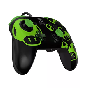PDP, Nintendo Switch, 1Up Glow in the Dark REMATCH Controller - Gamepad