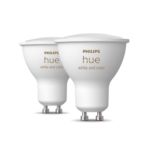 Philips Hue White and Color Ambiance, GU10, 2 pcs, color - Smart Lights