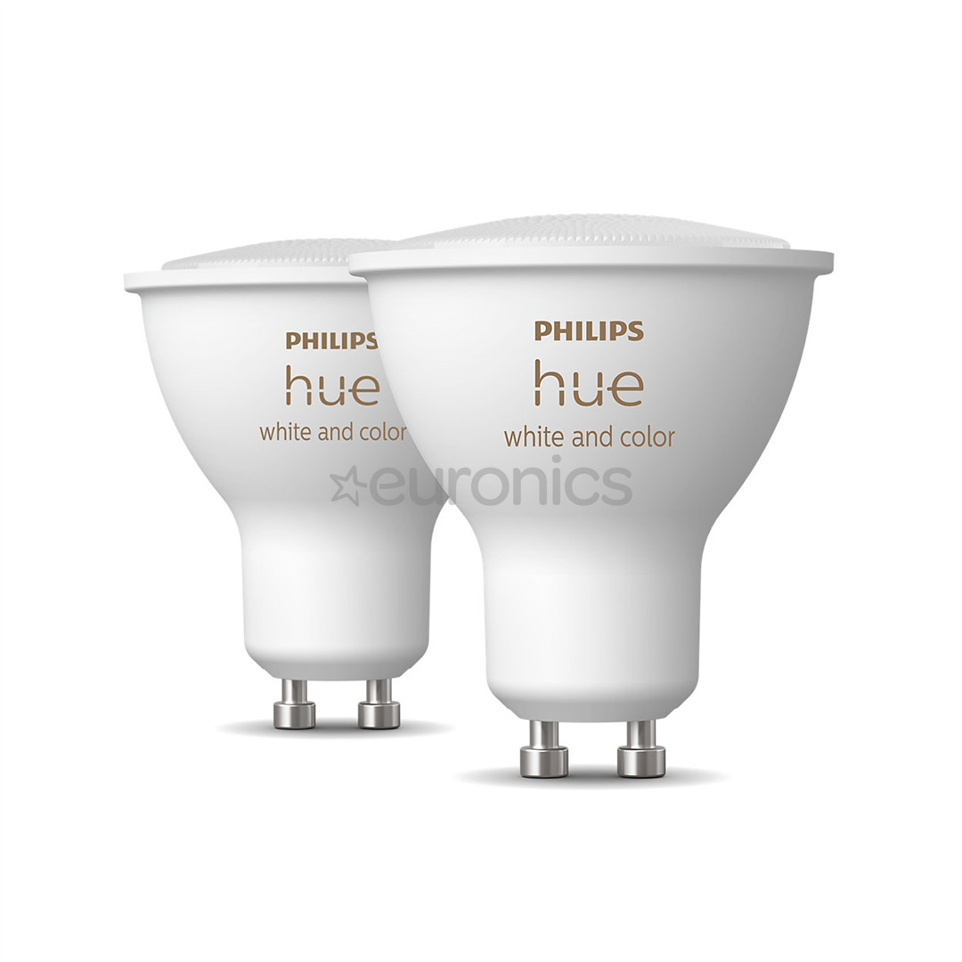 Philips Hue White and Color Ambiance, GU10, 2 pcs, color - Smart Lights