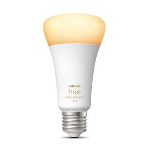 Philips Hue White Ambiance, E27, balta - Viedā spuldze