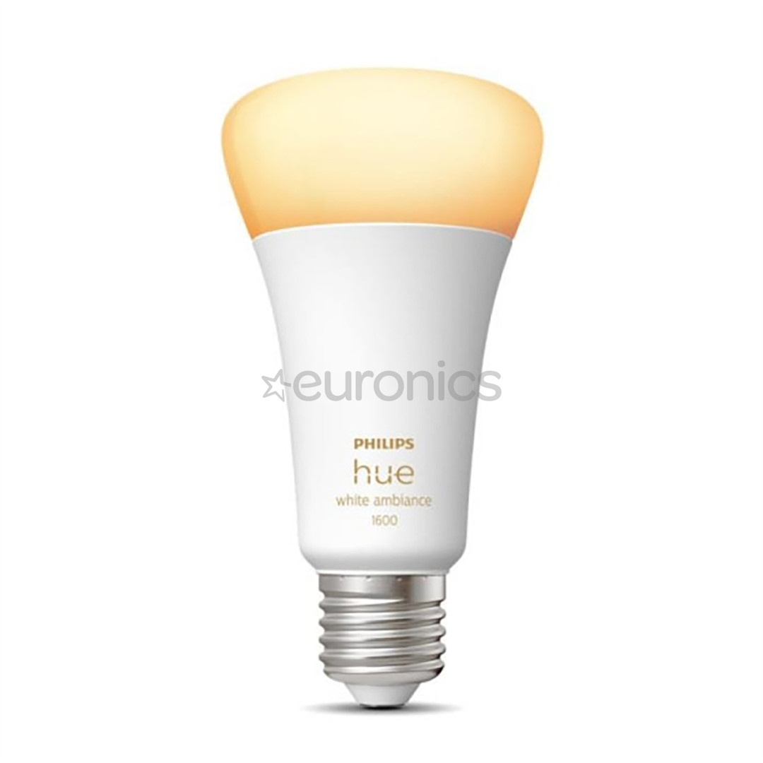 Philips Hue White Ambiance, E27, balta - Viedā spuldze