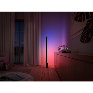 Philips Hue Signe, White and Color Ambiance, melna - Viedā LED lampa