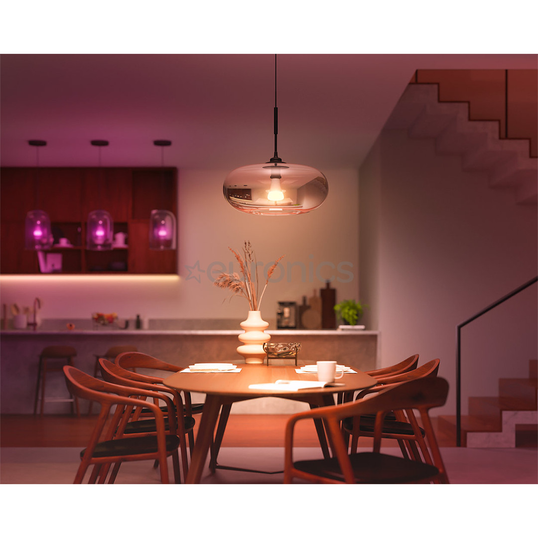 Philips Hue White and Color 1600, E27, balta - Viedā spuldze