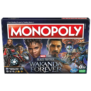Hasbro Monopoly: Black Panther Wakanda Forever - Board game 5010994154868