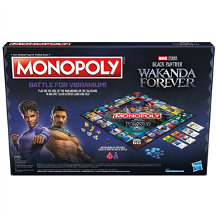 Hasbro Monopoly: Black Panther Wakanda Forever - Board game