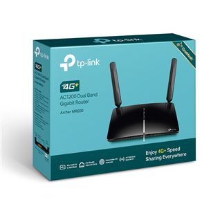 Bezvadu rūteris ar 4G+ Cat6 Archer MR600, Tp-Link