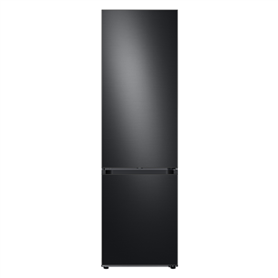 Samsung BeSpoke, 387 L, augstums 203 cm, melna - Ledusskapis