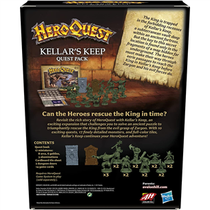 Avalon Hill HeroQuest: Kellar's Keep - Board game expansion