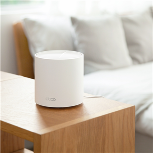 TP-Link Deco X50, WiFi 6, mesh, balta - Bezvadu rūteris