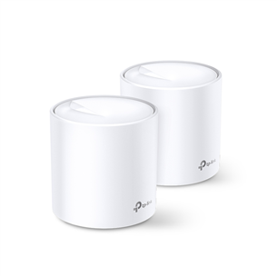 TP-Link Deco X60, WiFi 6, mesh, 2-pack, white - WiFi router