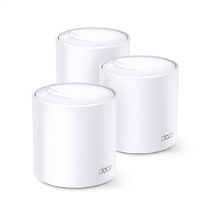 Bezvadu rūteris Deco X20(3-pack), Tp-Link DECO-X20-3-PACK