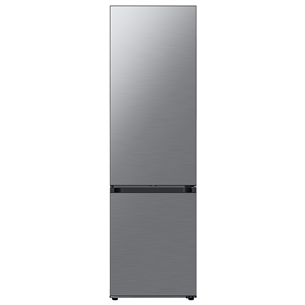 Samsung BeSpoke, 387 л, высота 203 см, серебристый - Холодильник RB38A7CGTS9/EF