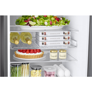 Samsung BeSpoke, 390 L, height 203 cm, white - Refrigerator