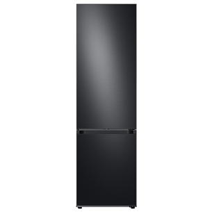 Samsung BeSpoke, augstums 203 cm, 387 L, melna - Ledusskapis