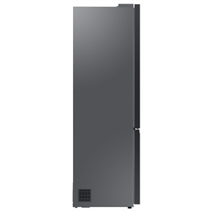 Samsung BeSpoke, height 203 cm, 387 L, black - Refrigerator