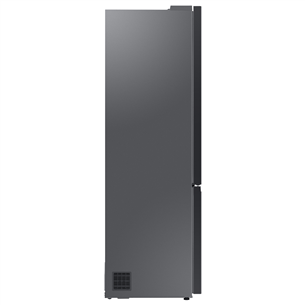 Samsung BeSpoke, 387 L, augstums 203 cm, melna - Ledusskapis