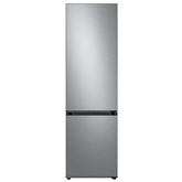 Samsung BeSpoke, augstums 203 cm, 387 L, nerūsējošā tērauda - Ledusskapis