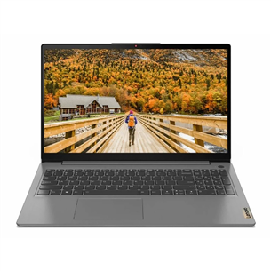 Lenovo IdeaPad 3 15ABA7, 15.6'', Ryzen 3, 8 GB, 256 GB, W11HS, pelēka - Portatīvais dators 82RN007FLT