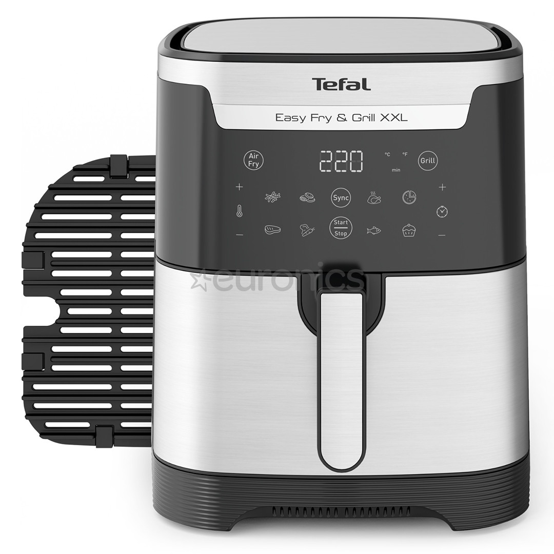 Tefal Easy Fry & Grill XXL, 1830 W, nerūsējošā tērauda - Karstā gaisa friteris