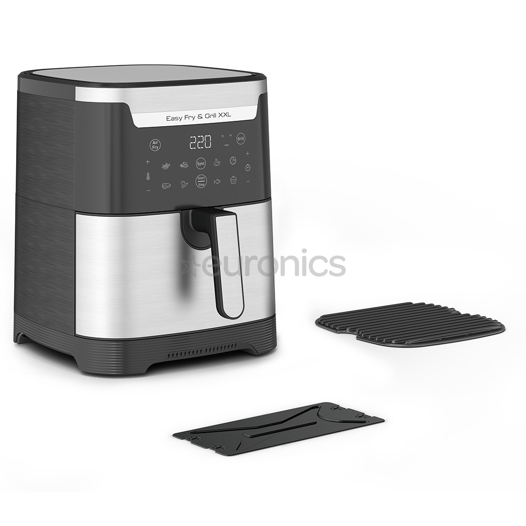 Tefal Easy Fry & Grill XXL, 1830 W, nerūsējošā tērauda - Karstā gaisa friteris