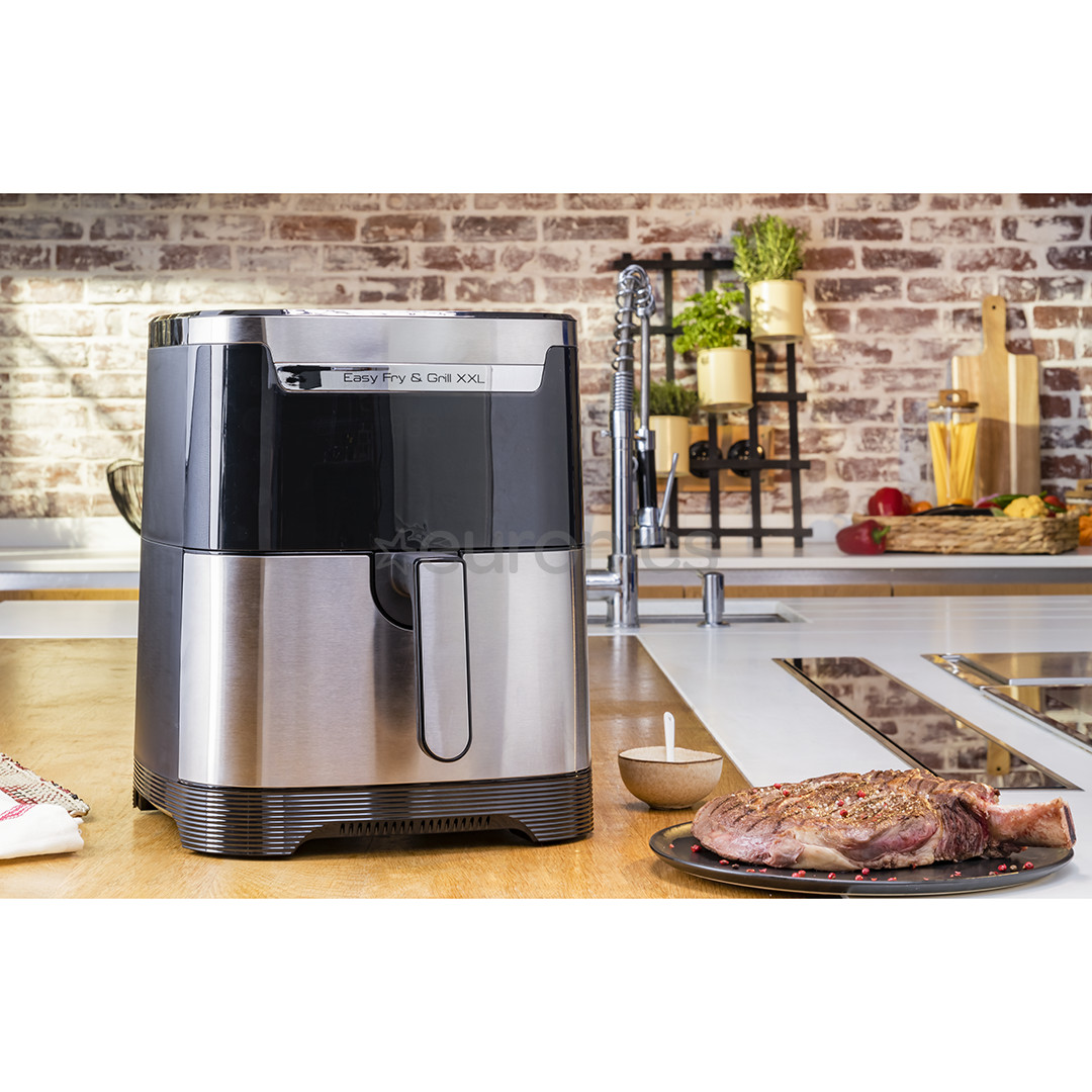 Tefal Easy Fry & Grill XXL, 1830 W, nerūsējošā tērauda - Karstā gaisa friteris