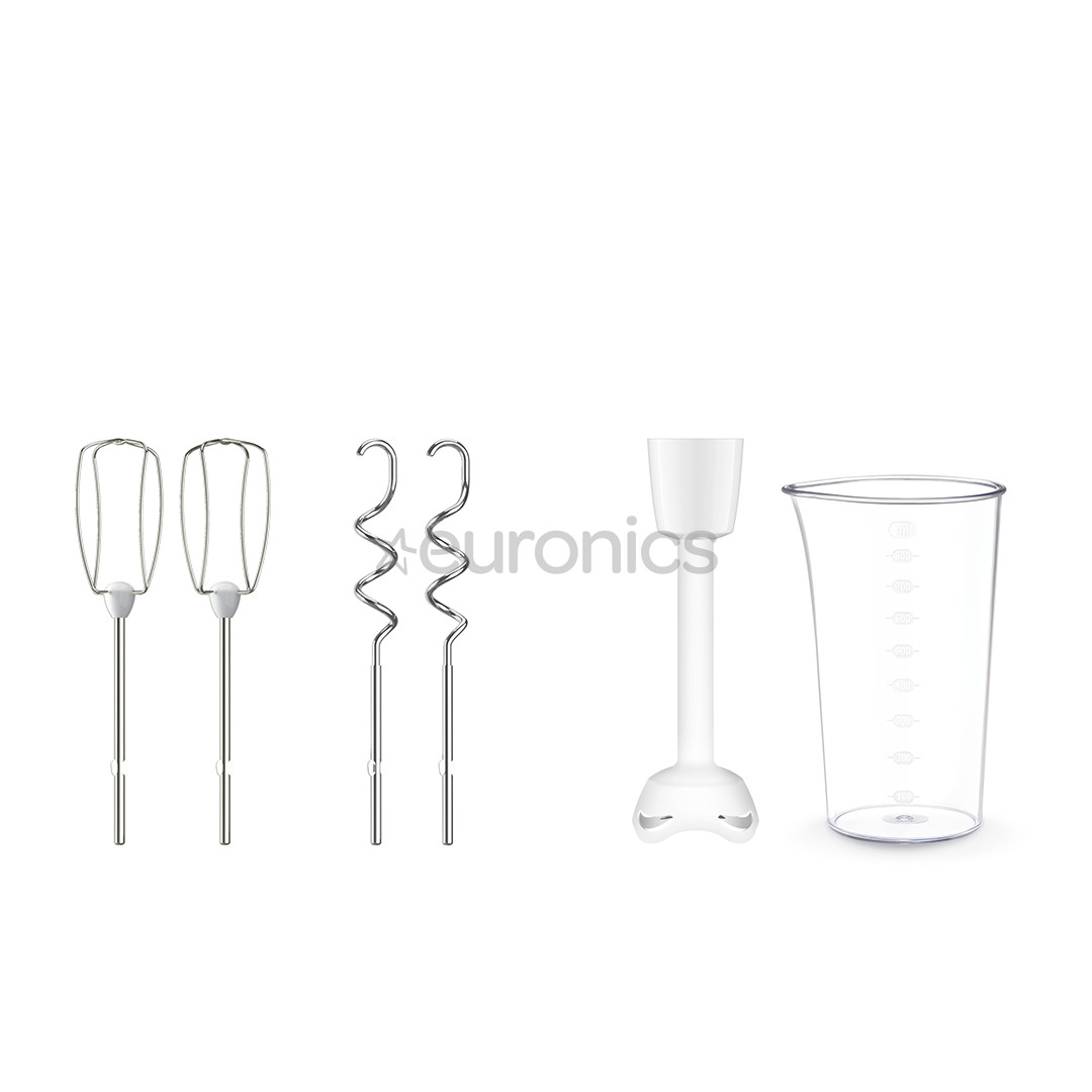 Tefal Prep'Mix, 500 W, melna/balta - Rokas mikseris