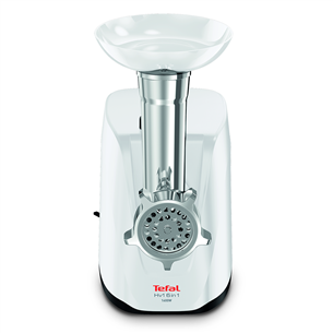 Tefal, 1600 W, balta/melna - Gaļas maļamā mašīna