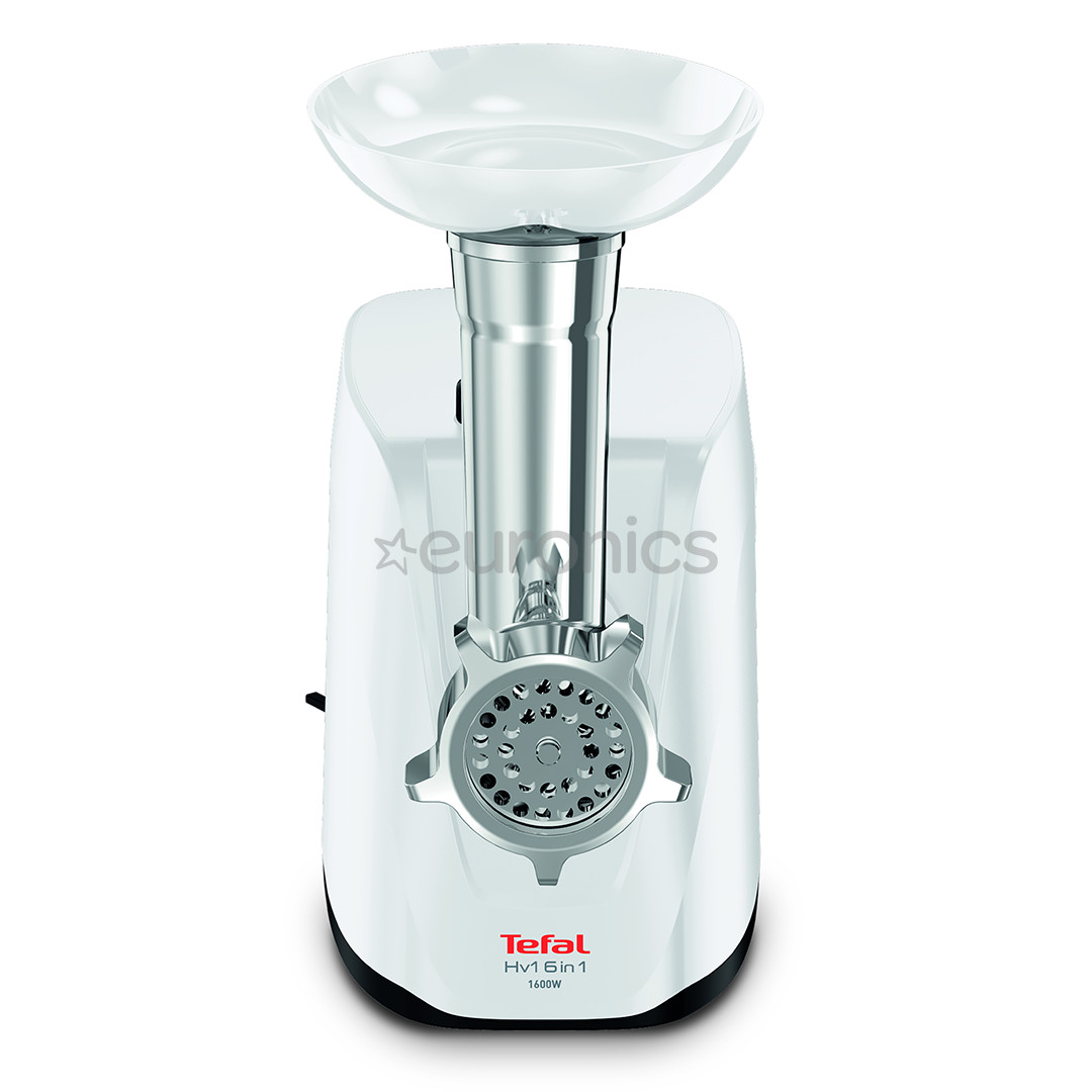 Tefal, 1600 W, balta/melna - Gaļas maļamā mašīna
