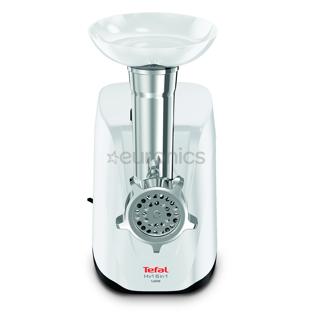 Tefal, 1600 W, balta/melna - Gaļas maļamā mašīna