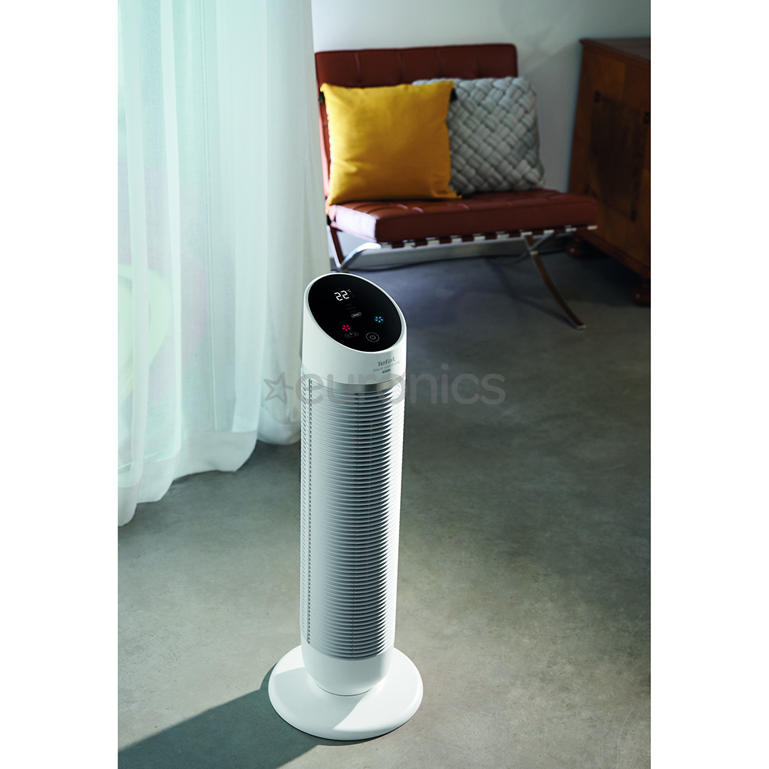 Tefal Silent Comfort 3in1, 2400 W, balta - Ventilators, sildītājs, gaisa attīrītājs