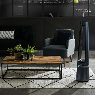 Tefal Eclipse 2in1, 120 м³/ч, серый - Очиститель воздуха и вентилятор