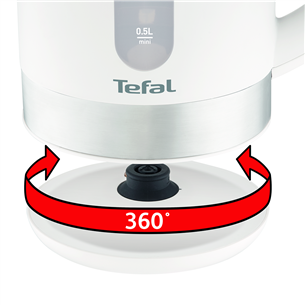 Tefal Snow, 1,7 л, белый - Чайник