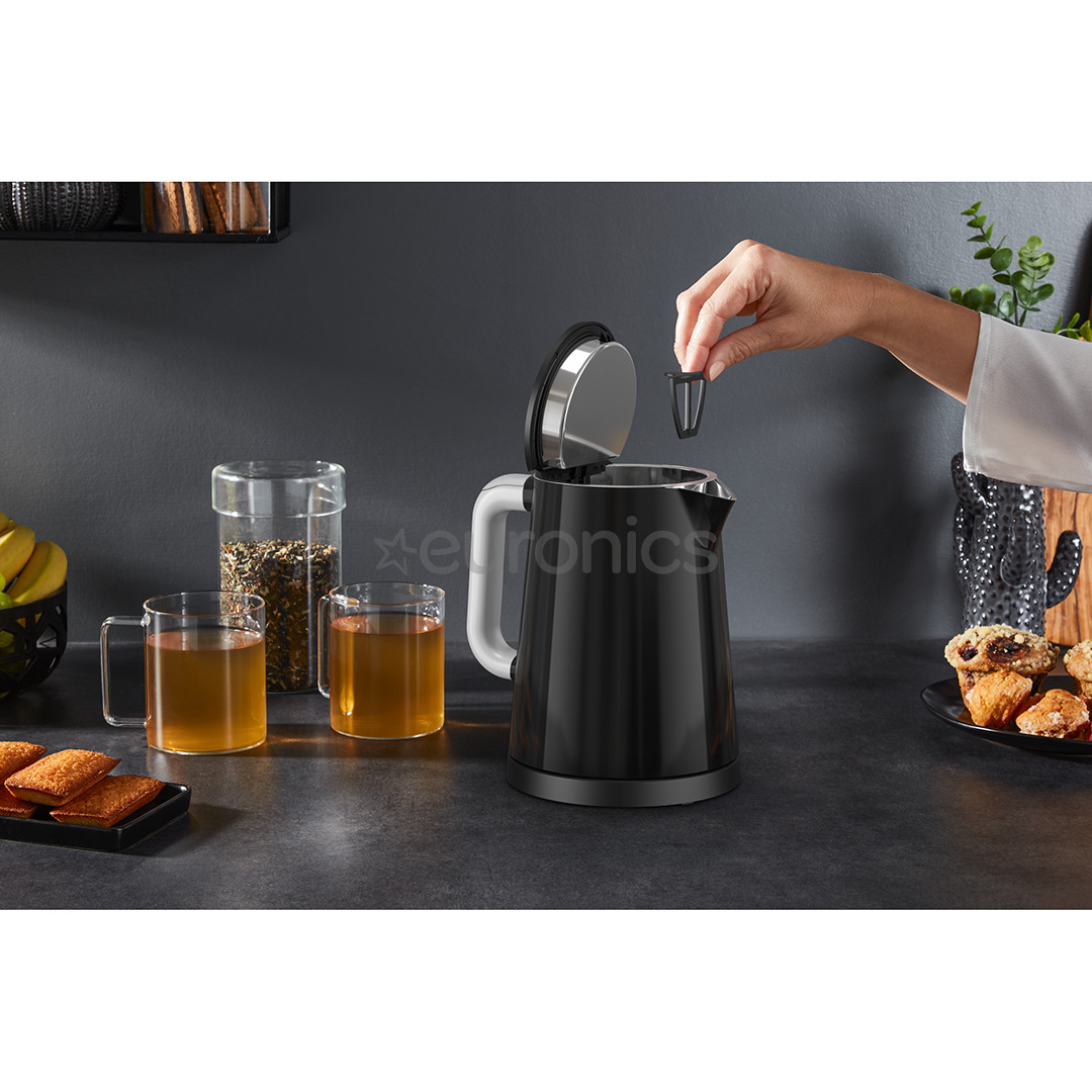 Tefal Smart & Light, variable thermostat, 1 L, black - Kettle