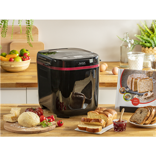 Tefal Pain Plaisir, 700 W, black - Breadmaker