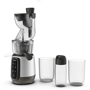 Tefal Ultra Juice Digit, 200 W, silver/black - Slow juicer