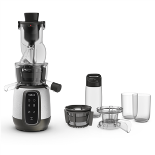 Tefal Ultra Juice Digit, 200 W, silver/black - Slow juicer