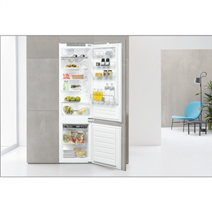 Whirlpool, 306 л, высота 194 см - Интегрируемый холодильник