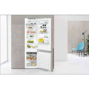 Whirlpool, 306 L, height 194 cm - Built-in Refrigerator