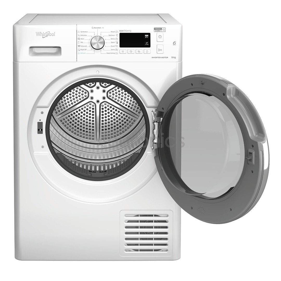 Whirlpool, 9 кг, глубина 64,9 см - Сушильная машина