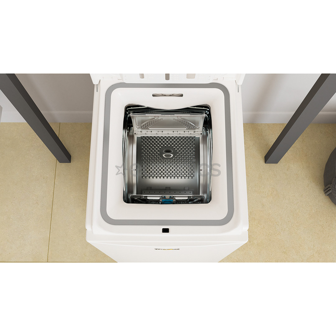 Whirlpool, 6.5 kg, dziļums 60 cm, 1200 apgr/min. - Veļas mazgājamā mašīna ar augšējo ielādi