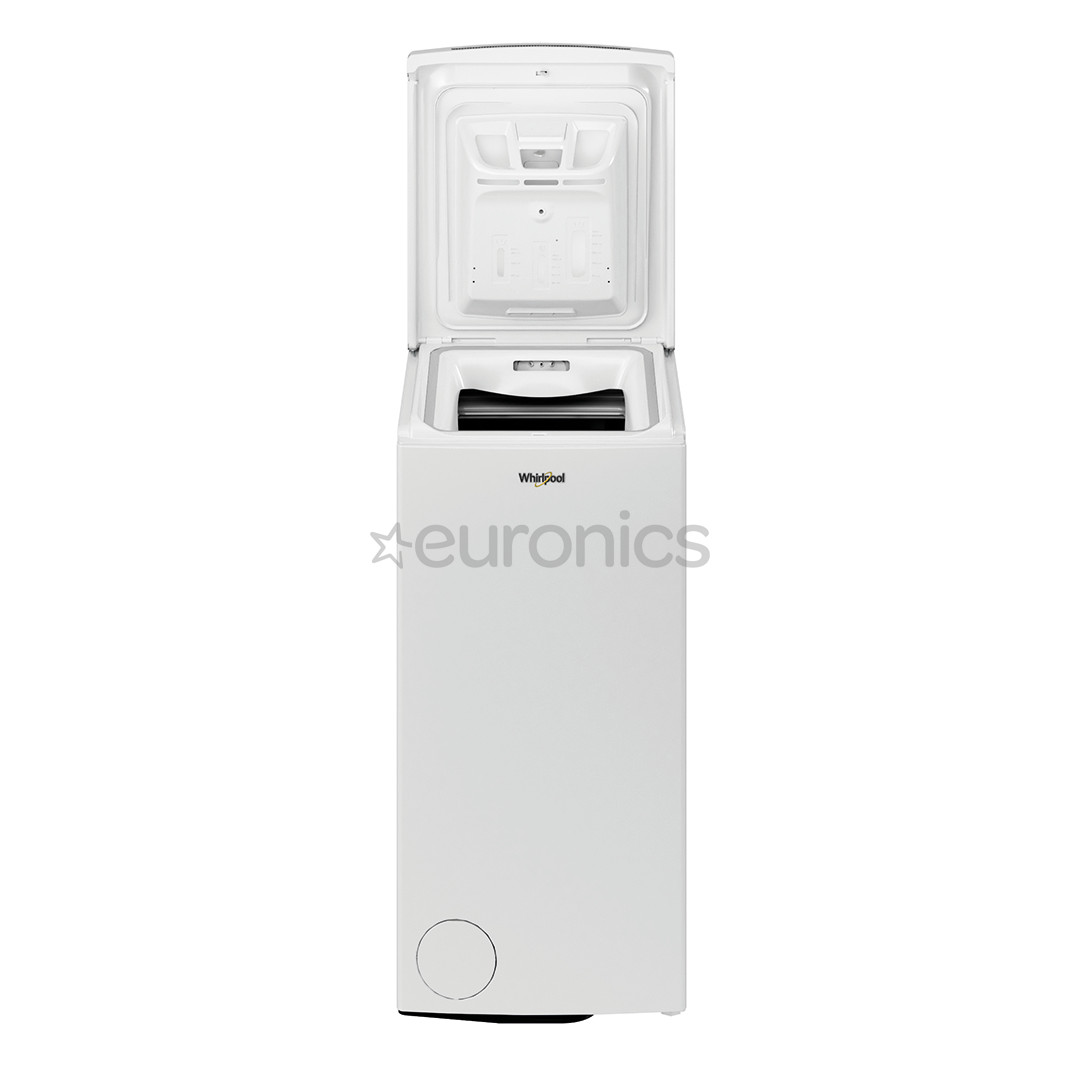 Whirlpool, 6.5 kg, dziļums 60 cm, 1200 apgr/min. - Veļas mazgājamā mašīna ar augšējo ielādi