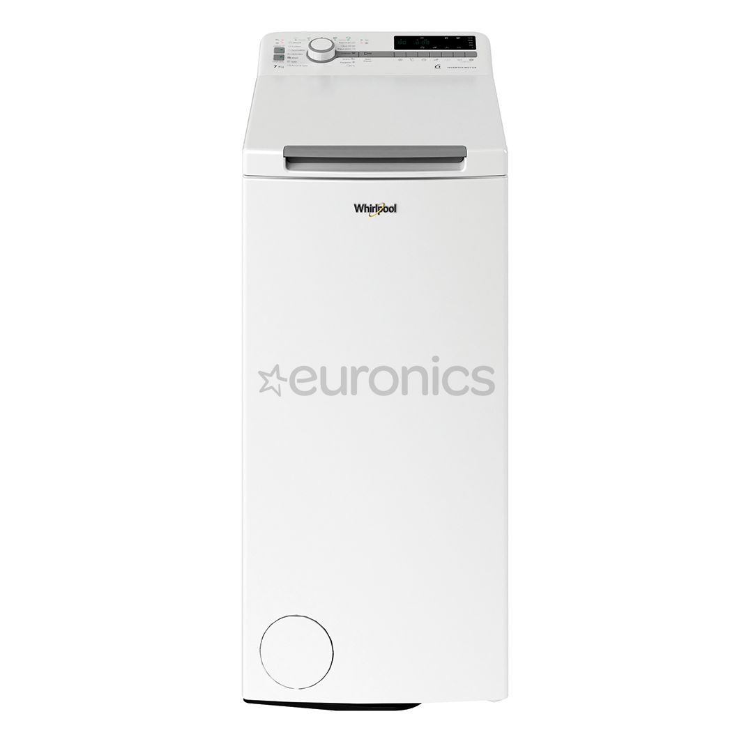Whirlpool, 7 kg, dziļums 60 cm, 1200 apgr/min. - Veļas mazgājamā mašīna ar augšējo ielādi