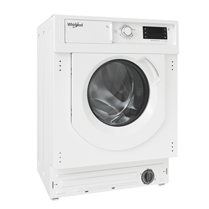 Whirlpool, 7 kg, dziļums 55 cm, 1400 apgr/min. - Iebūvējama veļas mazgājamā mašīna